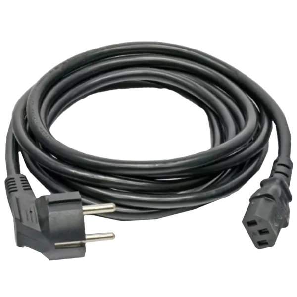 С13-CEE 7/7 Шнур живлення, 1.2 м, 1.5 мм2