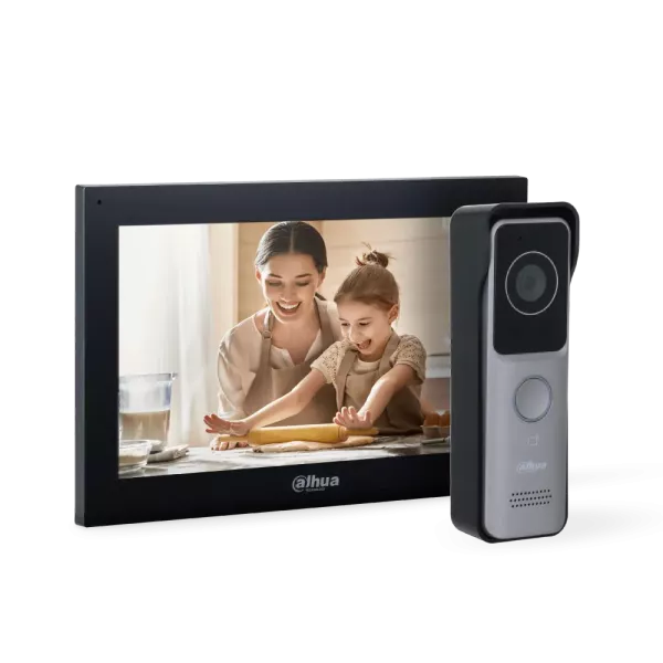 Dahua DHI-VTH5341G-W+ DHI-VTO2311R-WP Комплект відеодомофону