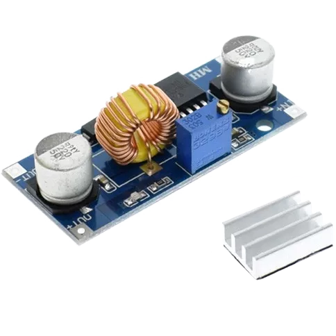XL4015 75Вт 4-38В DC -> 1,25-32В DC 5A Перетворювач з вольтметром