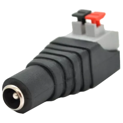 DC-F (D 5,5x2,1мм) із клемами под ручний зажим Роз'єм