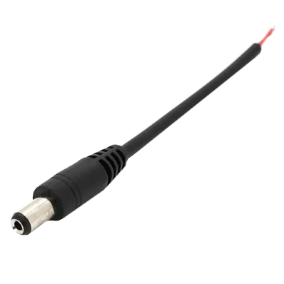 DC-M (D 5,5x2,5мм) 10см black plug OEM Q1000 Роз'єм живлення