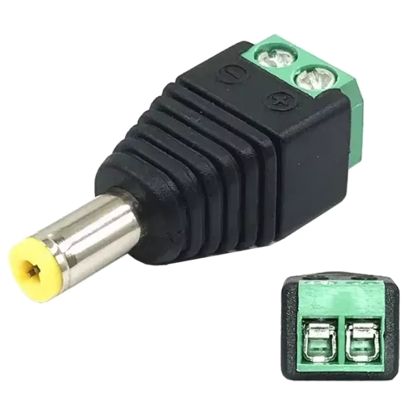 DC Screw Роз'єм живлення (папа)