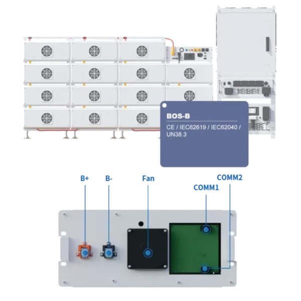 Deye BOS-B-Pack16-A3 Літієва акумуляторна батарея