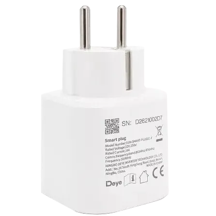 Deye SUN-SMART-PLUG01P1-F/90 Умная розетка