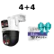 DH-P5D-5F-PV 5МП (2.8+6мм) WiFi Комплект Dahua 4+4