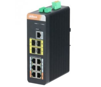 DH-PFS4410-6GT-DP 6-портовий керований комутатор з 6 РоЕ портами