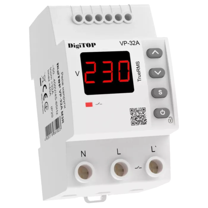 DigiTop VP-32A M3R Реле напруги