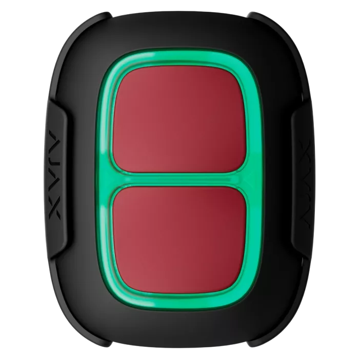 Тривожна кнопка Ajax Superior DoubleButton G3 Jeweller black