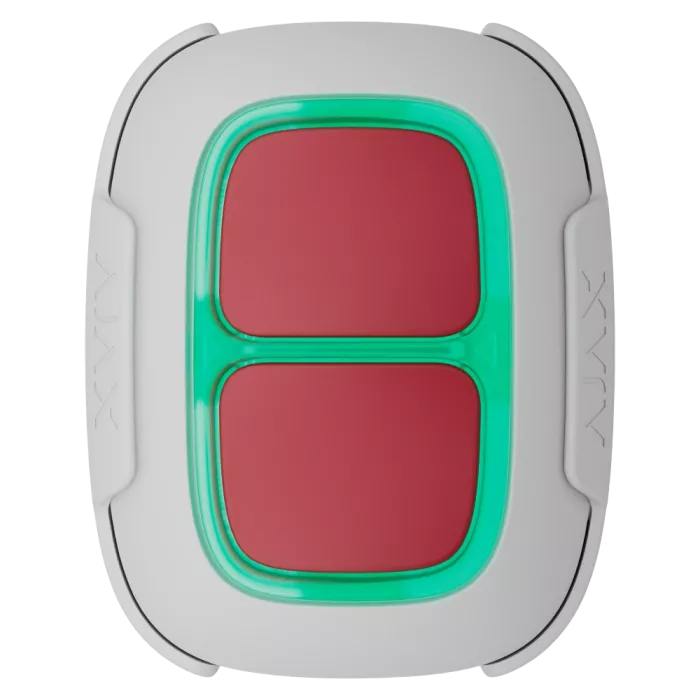 Тривожна кнопка Ajax Superior DoubleButton G3 Jeweller white