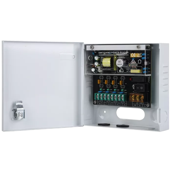 PS-1204/4CH(M) 12V/4A 4 канала Блок питания