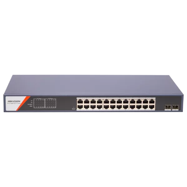 Hikvision DS-3E1526P-SI-24P2F Комутатор 24 порти керований