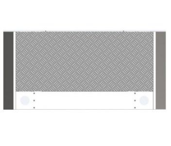 DS-K3B601-BASE650-S Підстава для тумбового орного турнікета для однієї частини