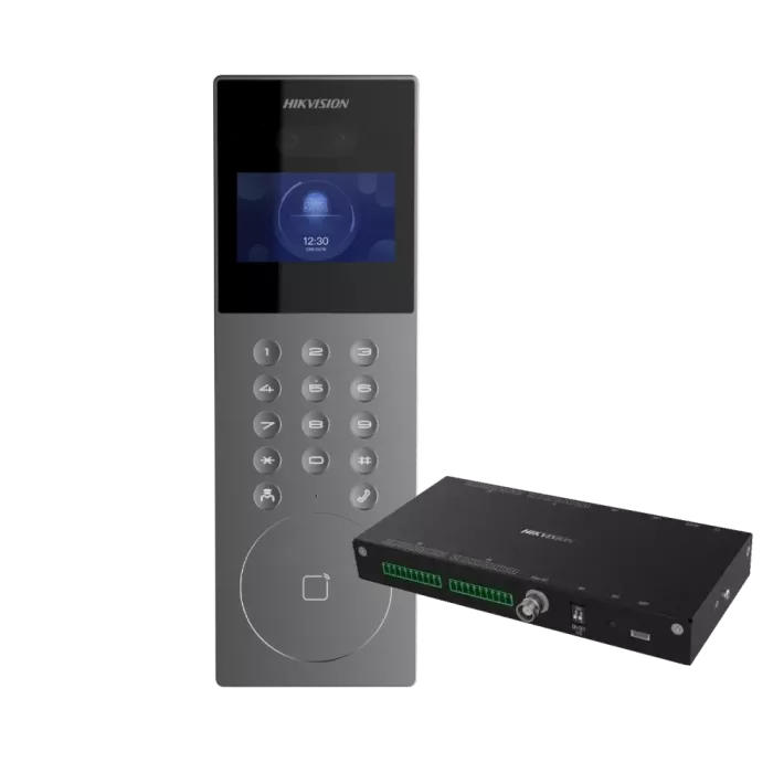 Hikvision DS-KD9203-E6 + DS-KAD40 Набор гибридной домофонии