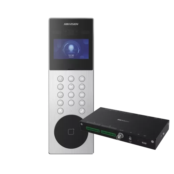 DS-KD9203-ME6 + DS-KAD40 Набор гибридной домофонии Hikvision