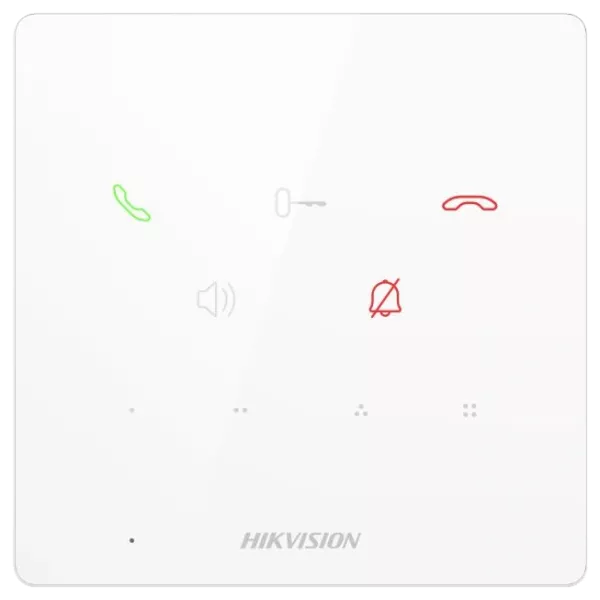 Hikvision DS-KH6000-E1/White Аудіодомофон IP мережевий POE