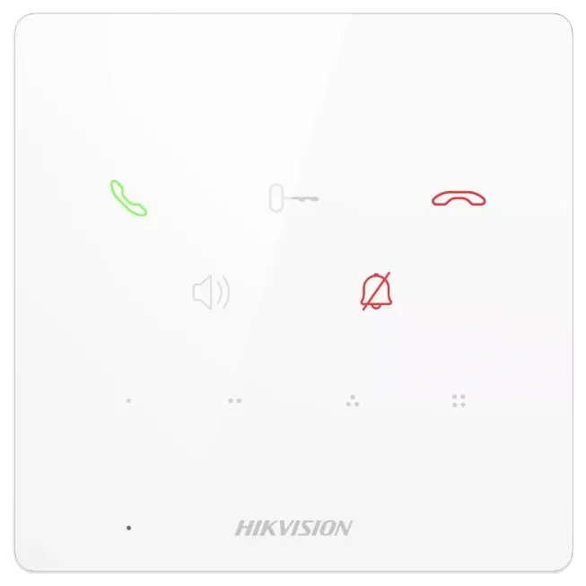 Hikvision DS-KH6000-E1/White Аудіодомофон IP мережевий POE