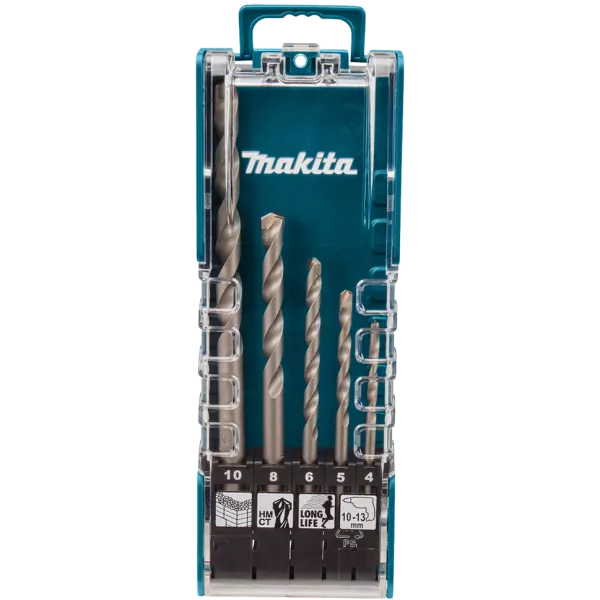 Makita (E-11536) Набір свердел бетону 5 шт long Life