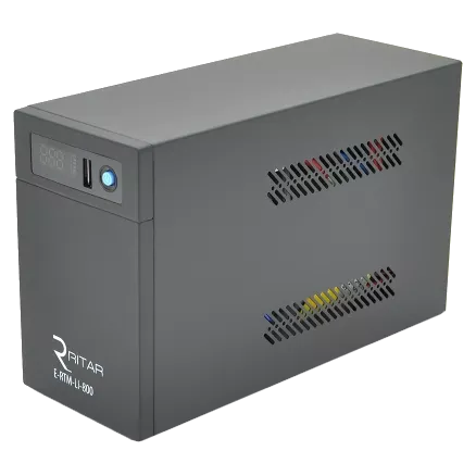 Ritar E-RTM-LI-800 480Вт Джерело безперебійного живлення