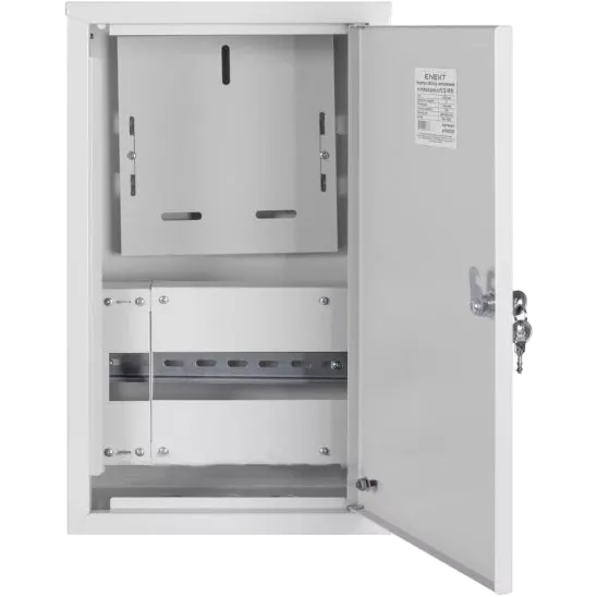 E.NEXT e.mbox.pro.n.f1.12 Корпус обліку металевий IP31 навісний під 1ф лічильник, 12 модулів