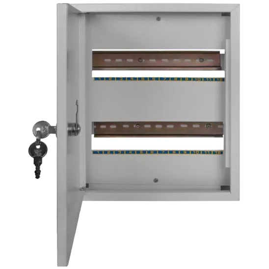 E.NEXT e.mbox.stand.n.24.z Шафа металева, під 24 мод., навісна, з замком