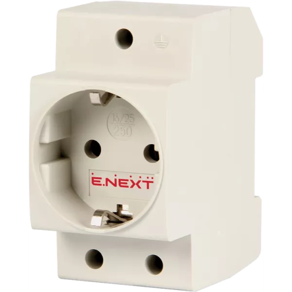 Enext e.socket.pro.din.tms Розетка на DIN-рейку 230 В