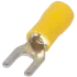 Enext e.terminal.stand.sv.1,25.5.yellow Ізольований накінечник вилковий 0.5-1.5 кв.мм, жовтий