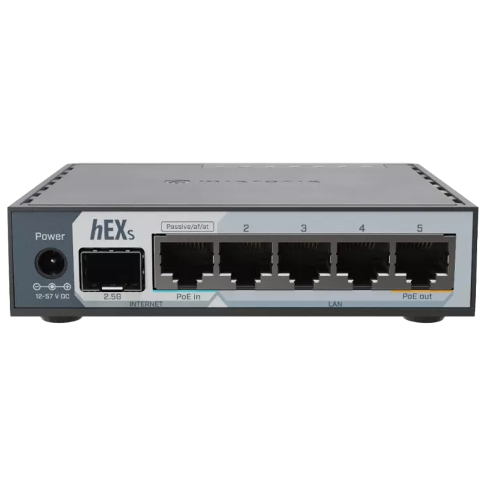 MikroTik hEX S (2025) (E60iUGS) Маршрутизатор
