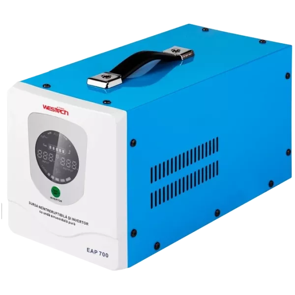 Westech EAP DUAL-1000ВA/700Вт 12В однофазний з правильною синусоїдою Джерело безперебійного живлення