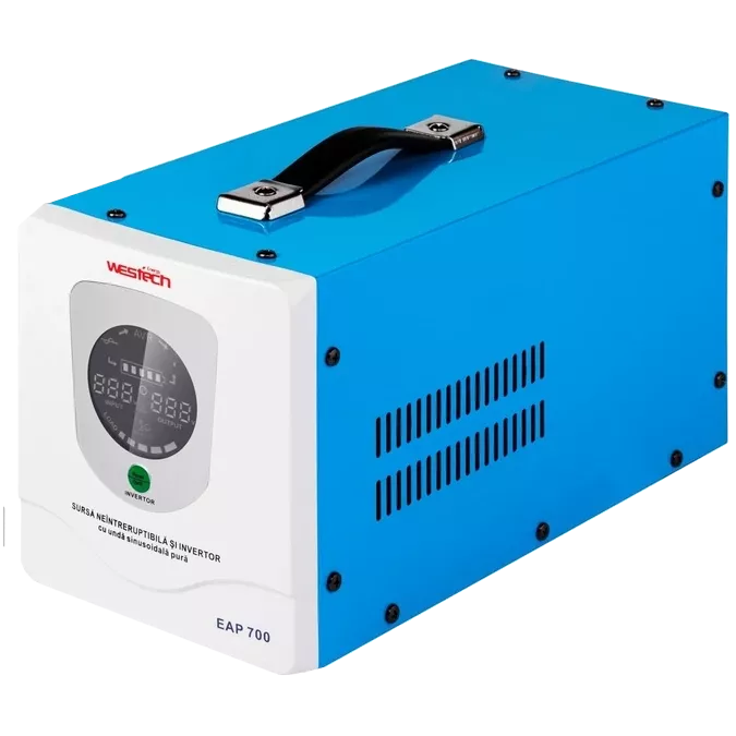 Westech EAP DUAL-1000ВA/700Вт 12В однофазний з правильною синусоїдою Джерело безперебійного живлення