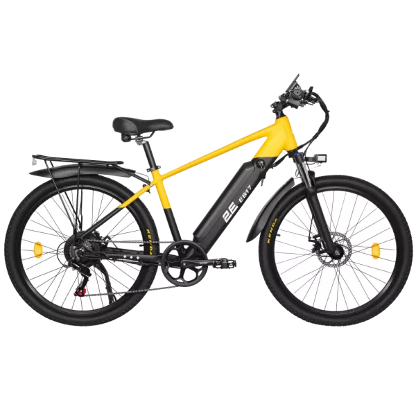 2E EB17 26" жовто-чорний Електровелосипед