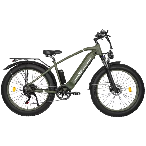 2E EB19 26" темно-зелений Електровелосипед
