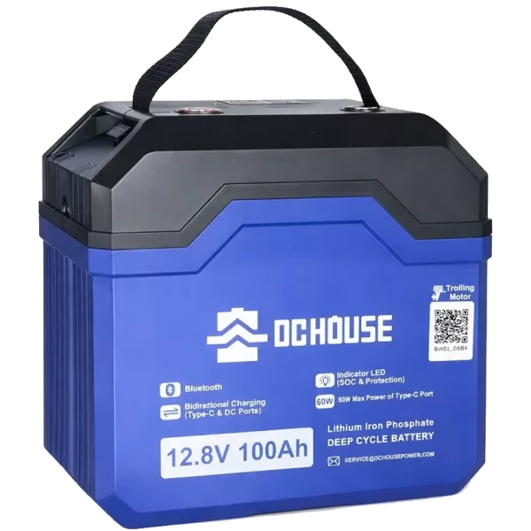 DСHOUSE 12.8V 100Ah (ECO-LFP1210004) Bluetooth Акумуляторна батарея