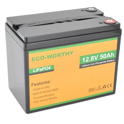 Eco-Worthy LiFePO4 12V 50Ah bluetooth Акумуляторна батарея