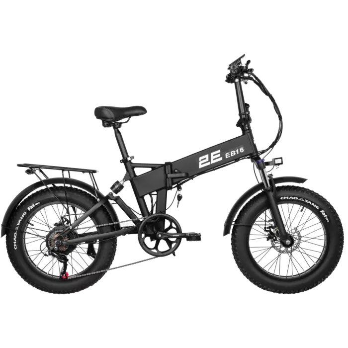 2E EB16 20" черный Електровелосипед