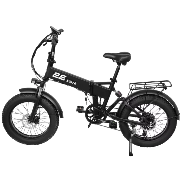 2E EB16 20" черный Електровелосипед
