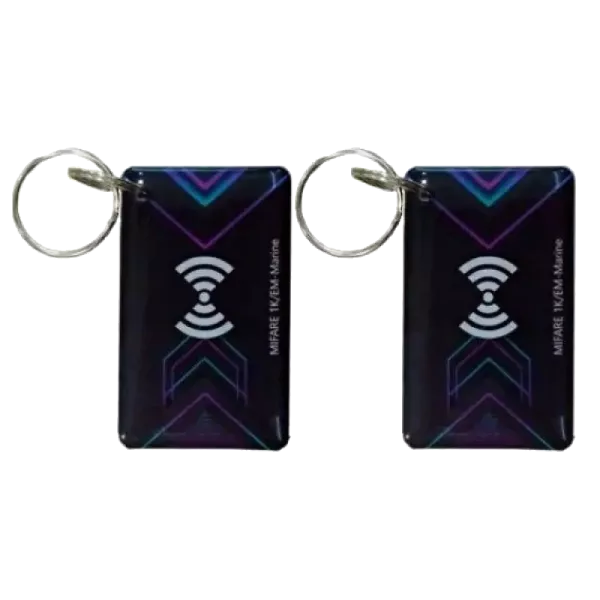 EM-Marine + MIFARE (125KHz и 13,56Mhz) Брелок прямокутний