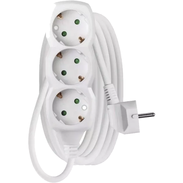 EMOS P0325R 3 розетки 5 м Мережевий подовжувач