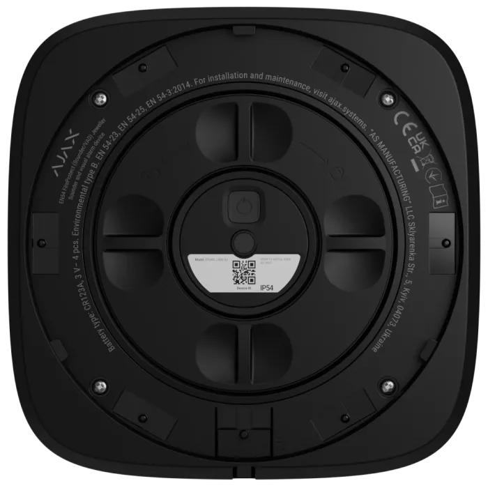 Ajax EN54 FireProtect (Sounder) black пожежний звуковий Сповіщувач
