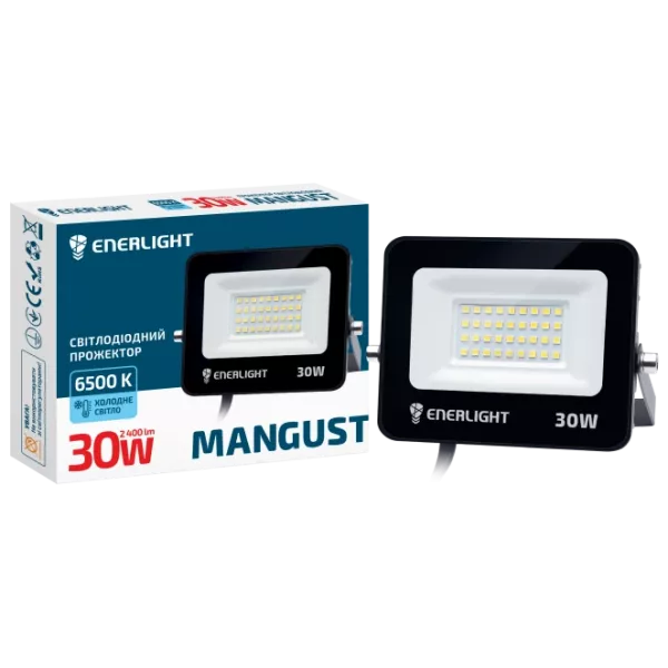 ENERLIGHT MANGUST Прожектор світлодіодний 30Вт 6500K