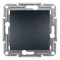 Schneider Electric EPH0100171 Asfora Вимикач 1-клавішний антрацит