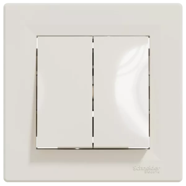 Schneider Electric Asfora EPH0300123 Вимикач двоклавішний самозатискний