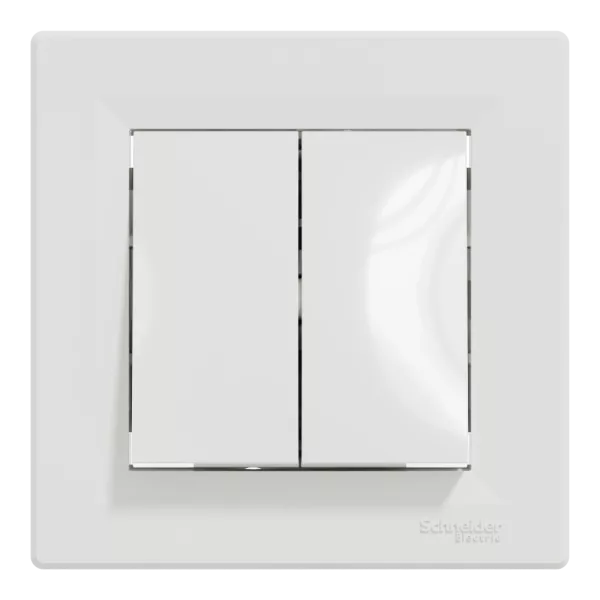 Schneider Electric ASFORA EPH0600121 Вимикач 2-кл. білий прохідний