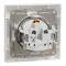 Schneider Electric ASFORA EPH2900121 Розетка одинарна із заземленням