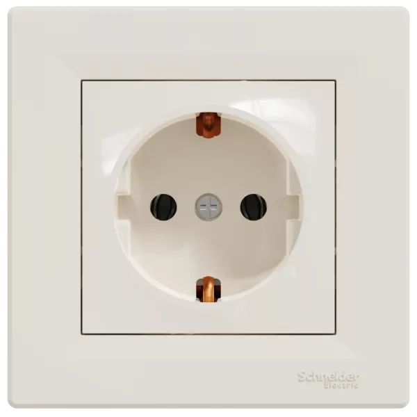 Schneider Electric Asfora EPH2900123 РОЗЕТКА З ЗАЗЕМЛЕННЯМ