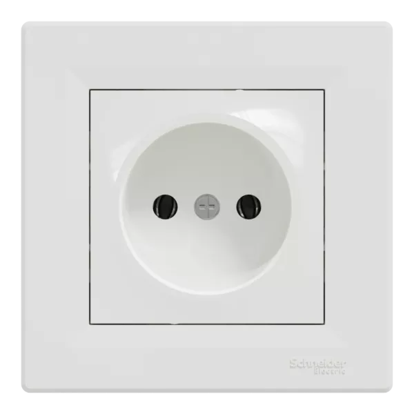 Schneider Electric ASFORA EPH3000121 Розетка одинарна без заземлення