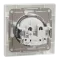 Schneider Electric ASFORA EPH3000121 Розетка одинарна без заземлення
