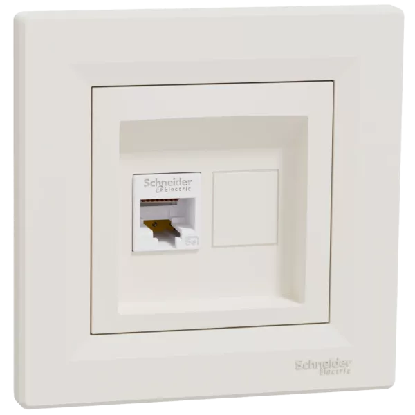 Schneider Electric Asfora EPH4300123 РОЗЕТКА КОМП'ЮТЕРНА RJ45 UTP КАТ. 5Е