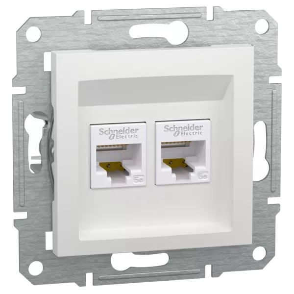 Asfora UTP 5E Розетка RJ45 подвійна