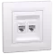 Schneider Electric Asfora EPH4800121 RJ45 кат.6е UTP Розетка компьютерная одинарная