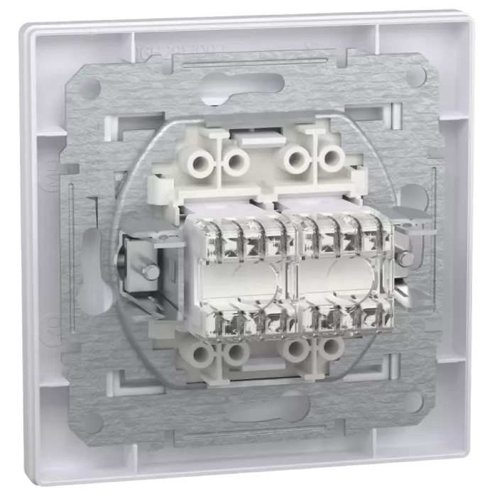Schneider Electric Asfora EPH4800121 RJ45 кат.6е UTP Розетка комп'ютерна одинарна